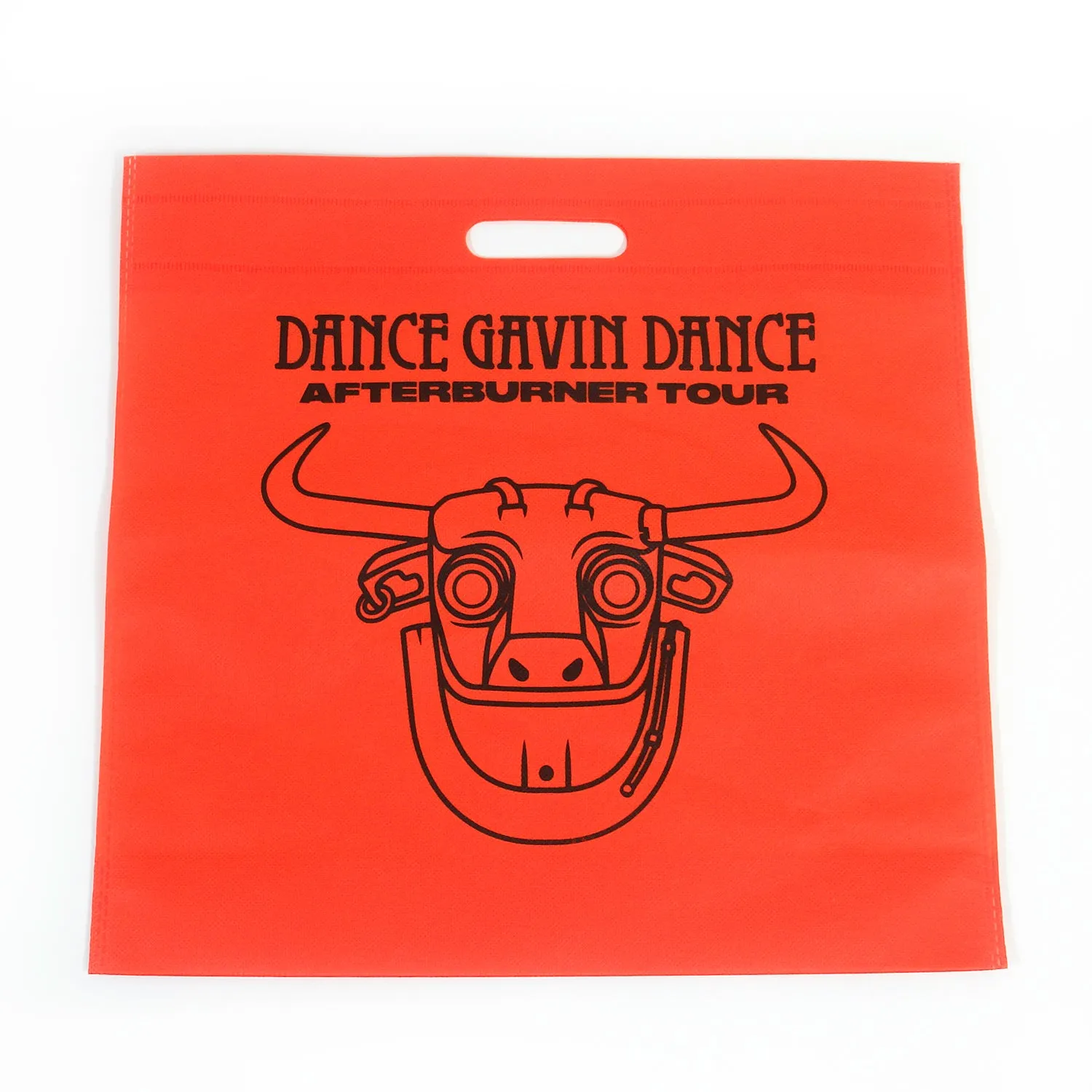 Afterburner Tour (Bull) Orange  (Collectors) - Tote Bag