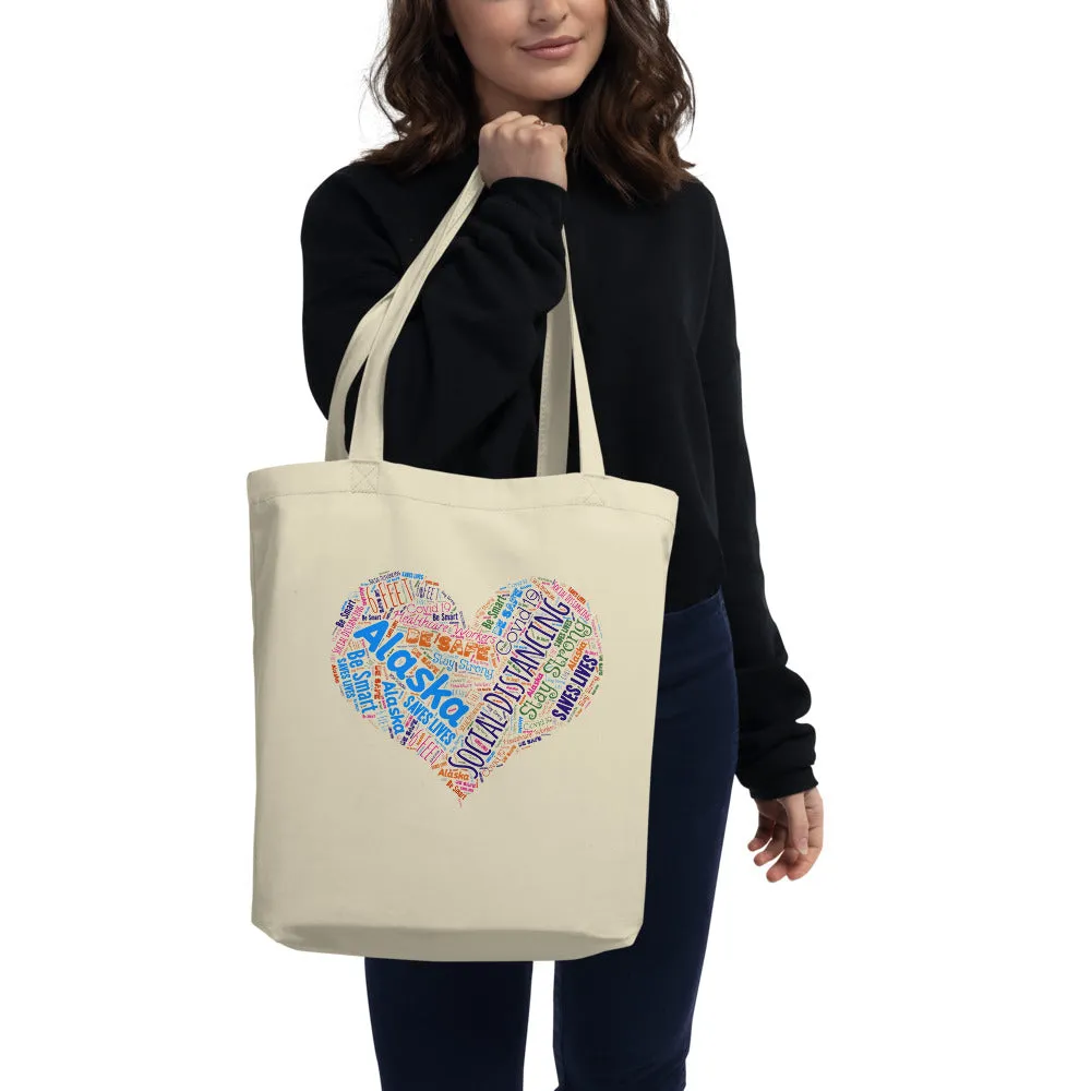 Alaska- Social Distancing Tote Bag - Eco Friendly