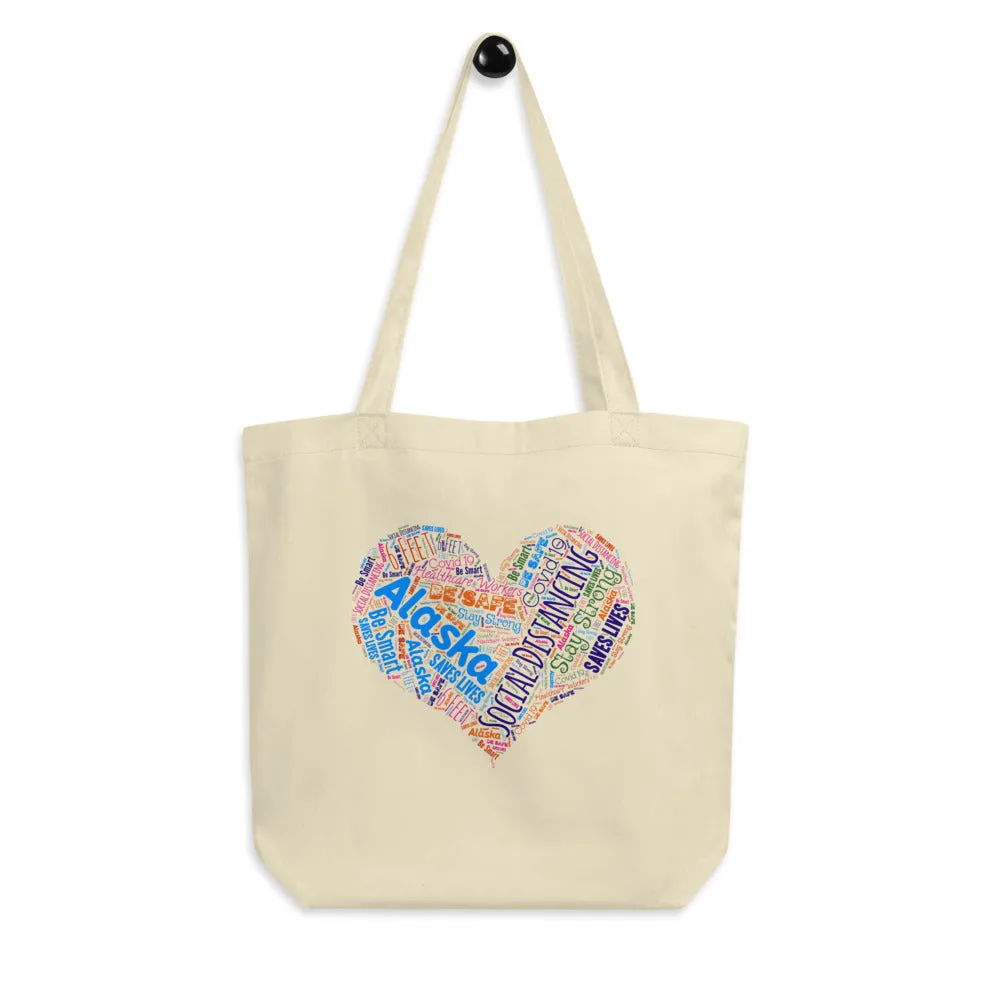 Alaska- Social Distancing Tote Bag - Eco Friendly