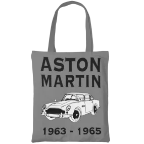 Aston Martin DB5 Classic Car Canvas Tote Bag