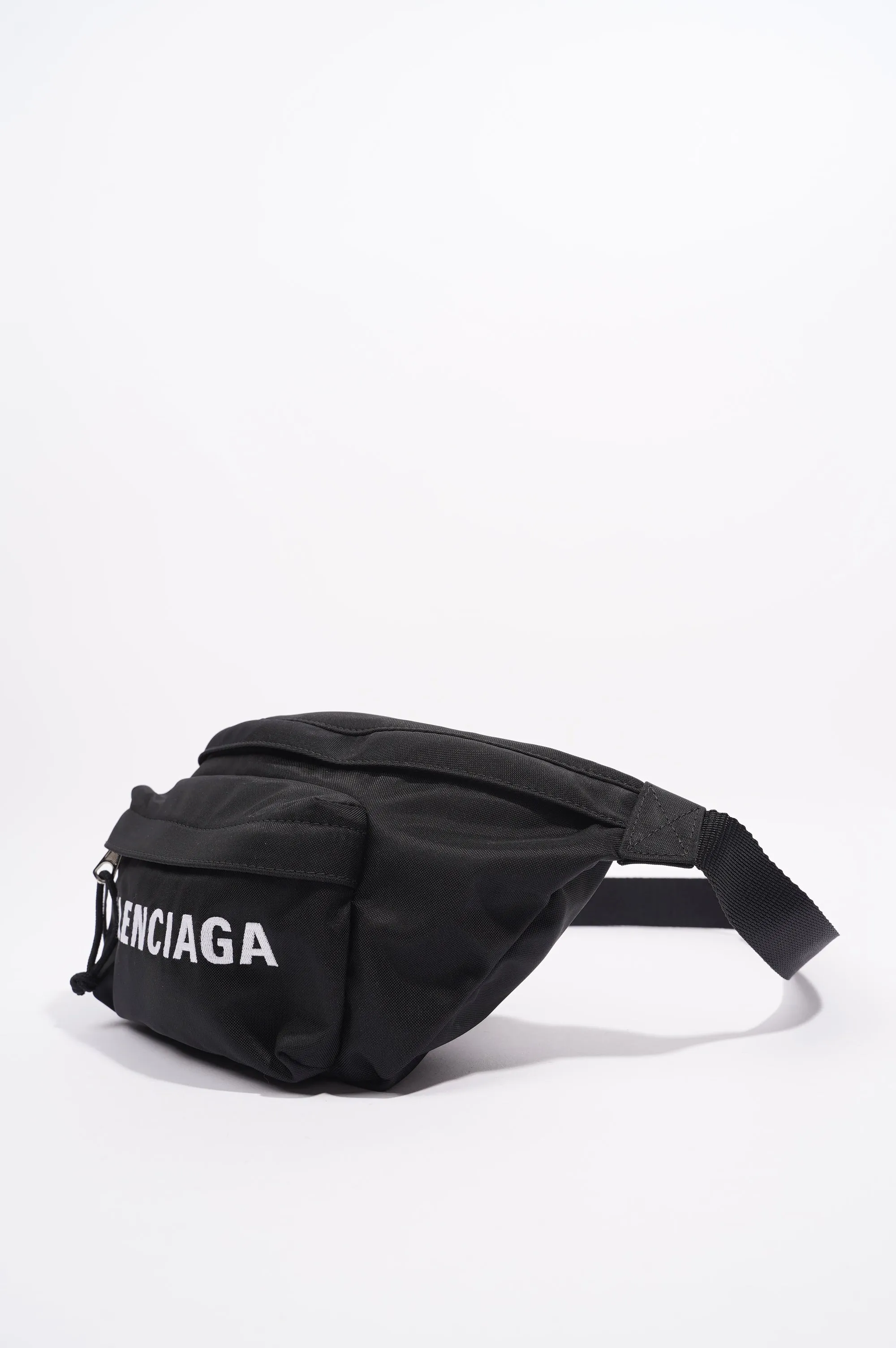 Balenciaga Belt Bag Black Nylon