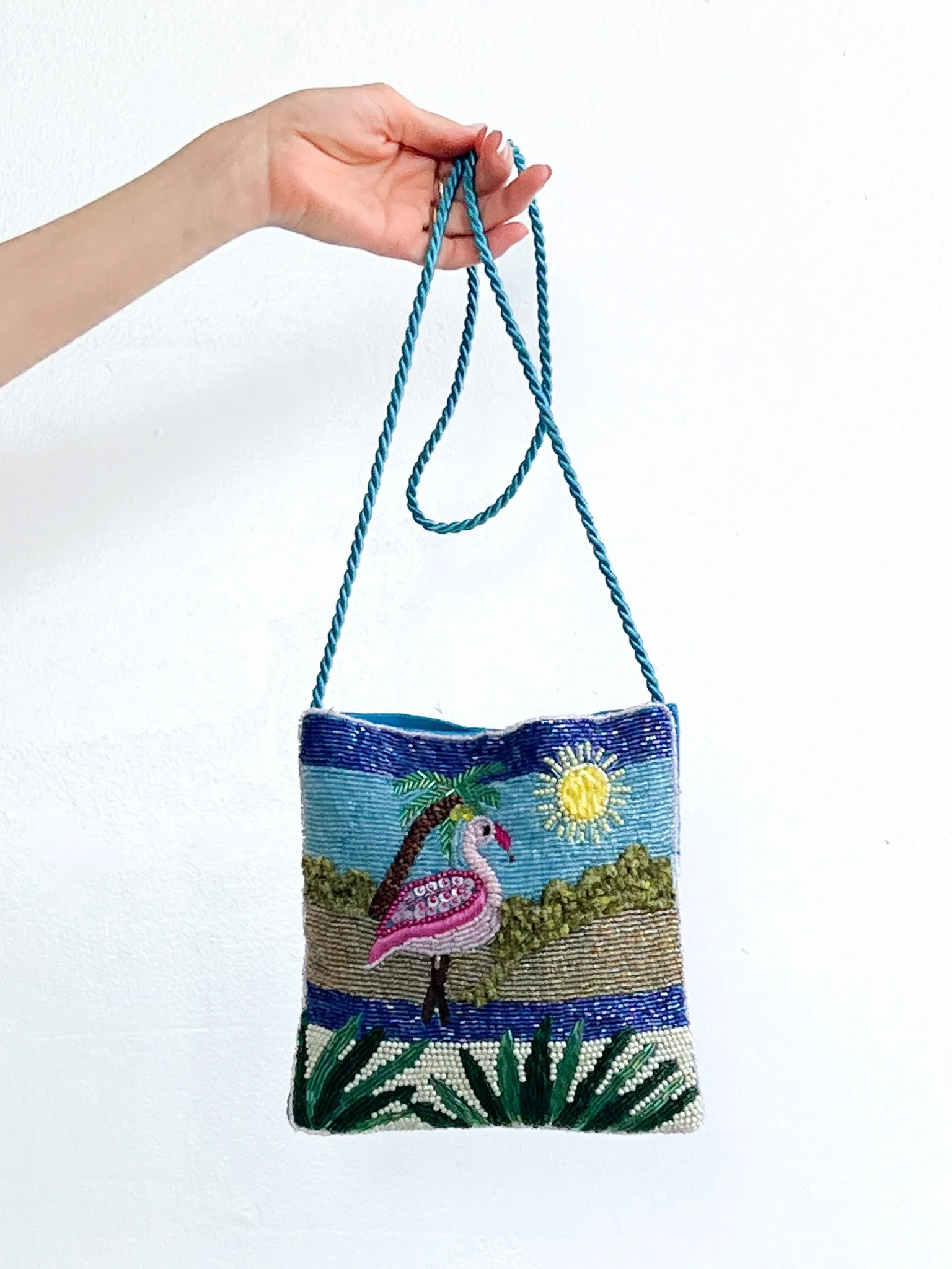 Beaded Beach Purse