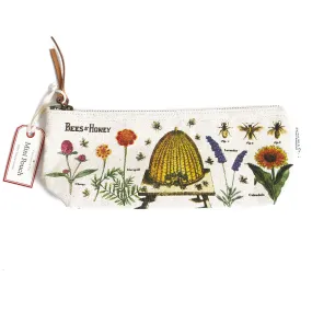 Bees & Honey Mini Zip Pouch