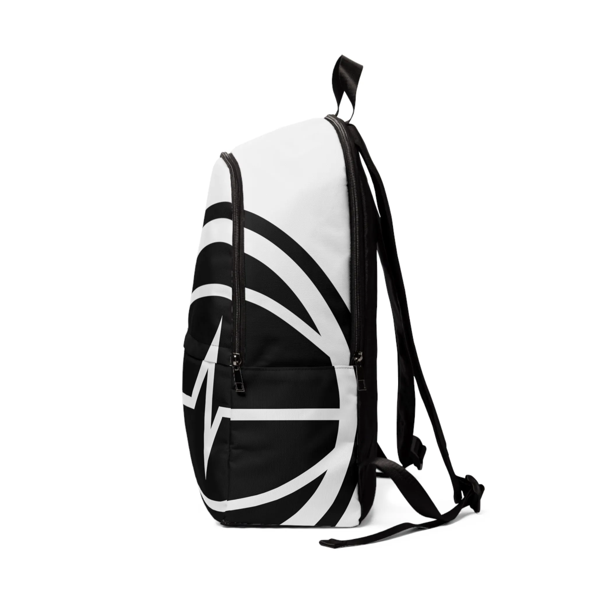 Big Logo Icon Fabric Backpack