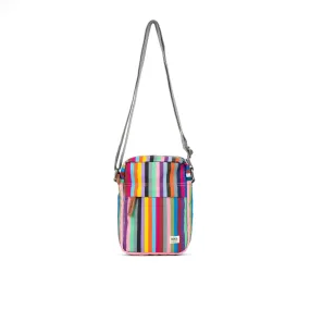 Bond Pocket Crossbody Recycled Canvas - Multi Stripe