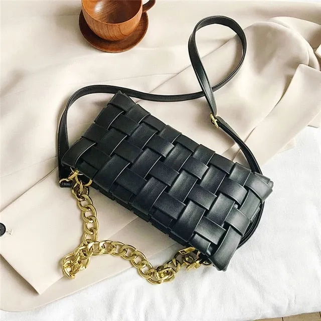 Box Shape V Pattern PU Leather Handbag Fashion Messenger Bags With Ball Bolsa Shoulder Bags Party Crossbody Bag