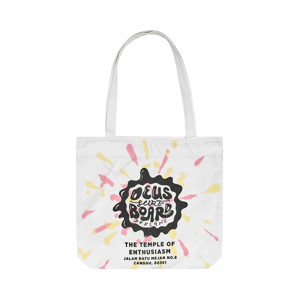 Brant Tie Dye Tote - White Combo