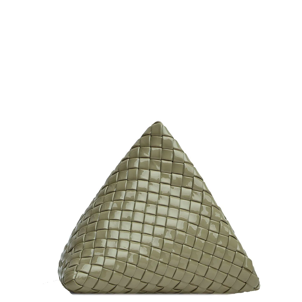 BV Pyramid Pouch.  Travertine