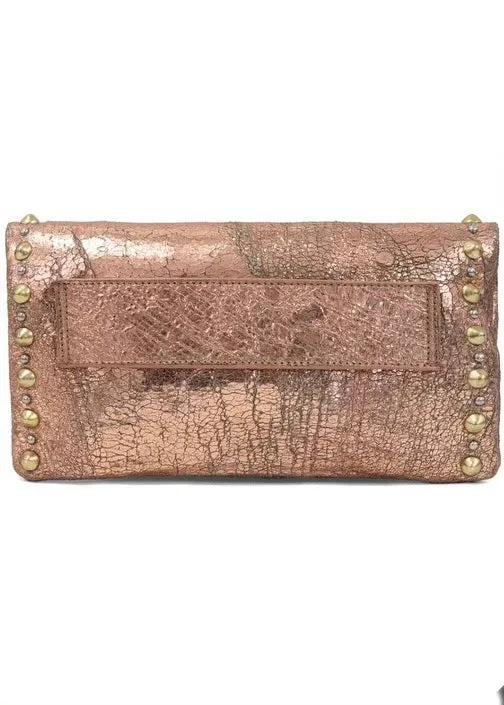 Calleen Cordero Sula Clutch Rose Gold