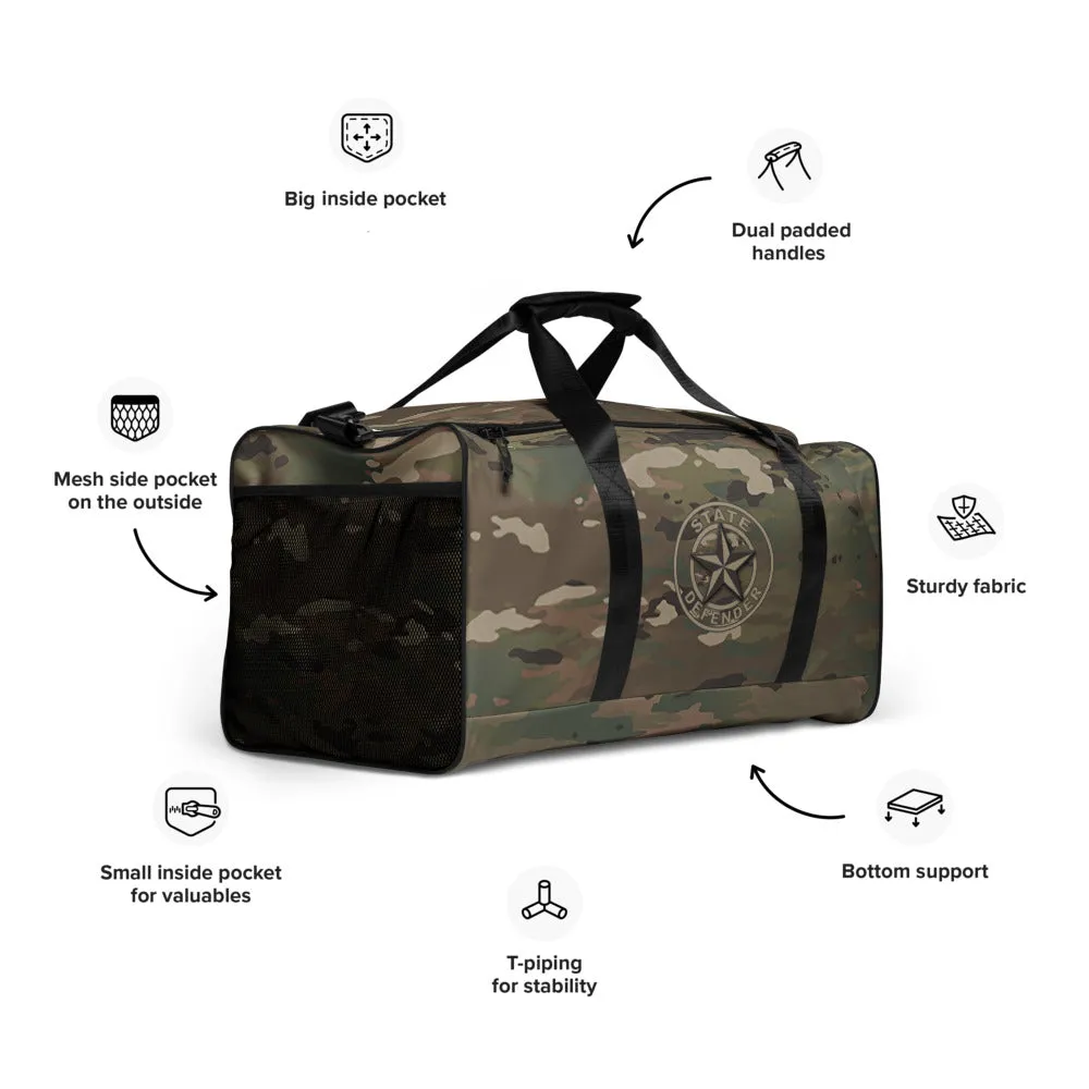 Camo State Defender Duffle Bag