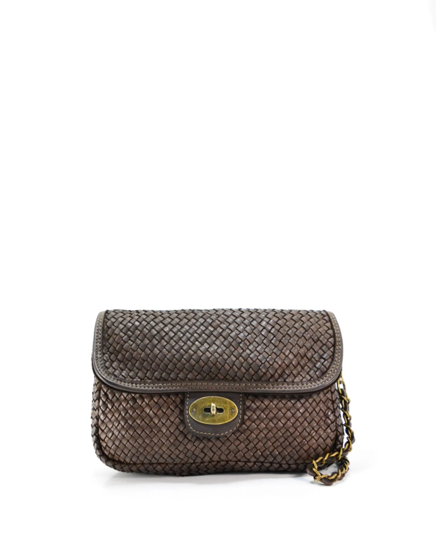 Chain-strap leather crossbody bag wholesale