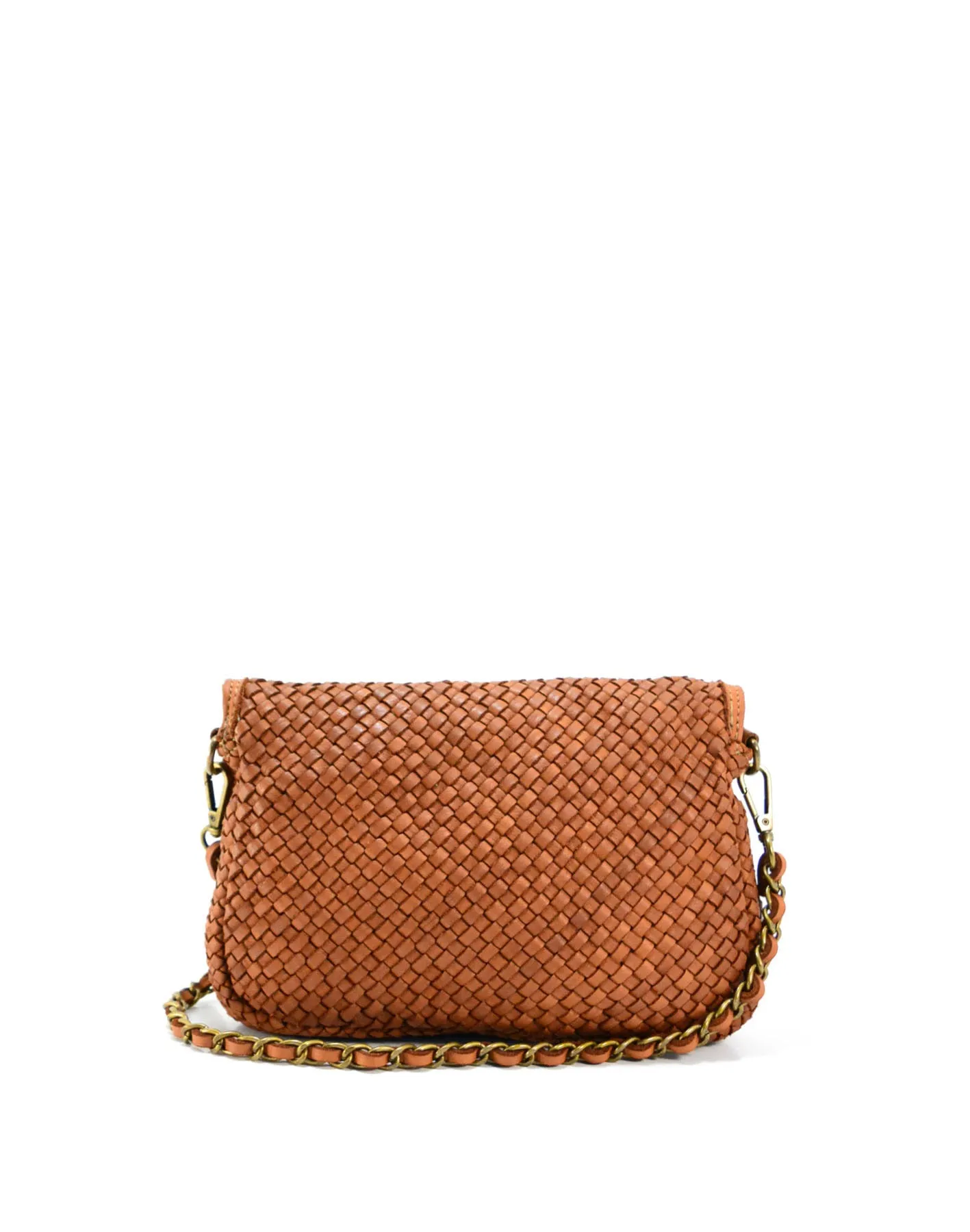 Chain-strap leather crossbody bag wholesale