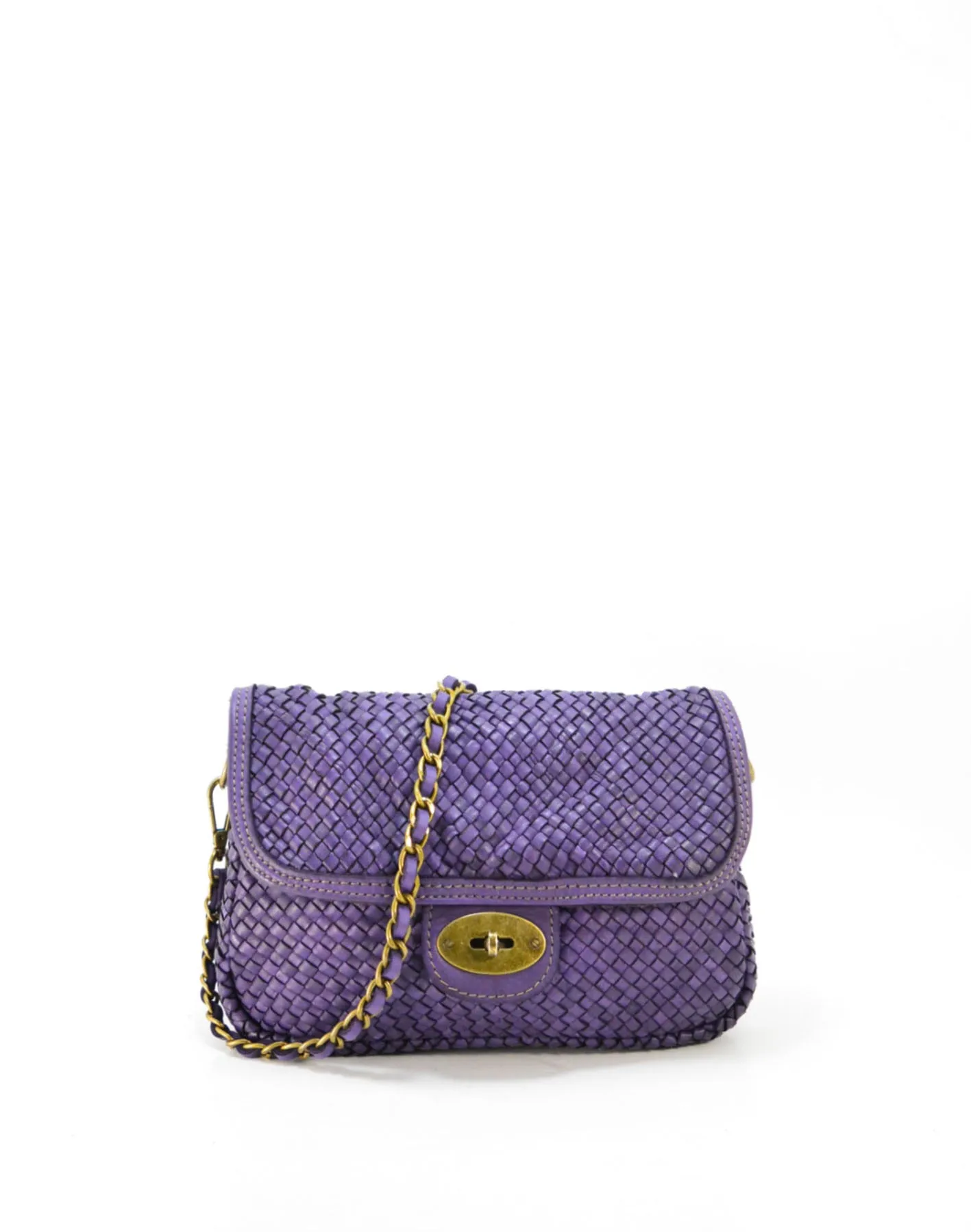 Chain-strap leather crossbody bag wholesale