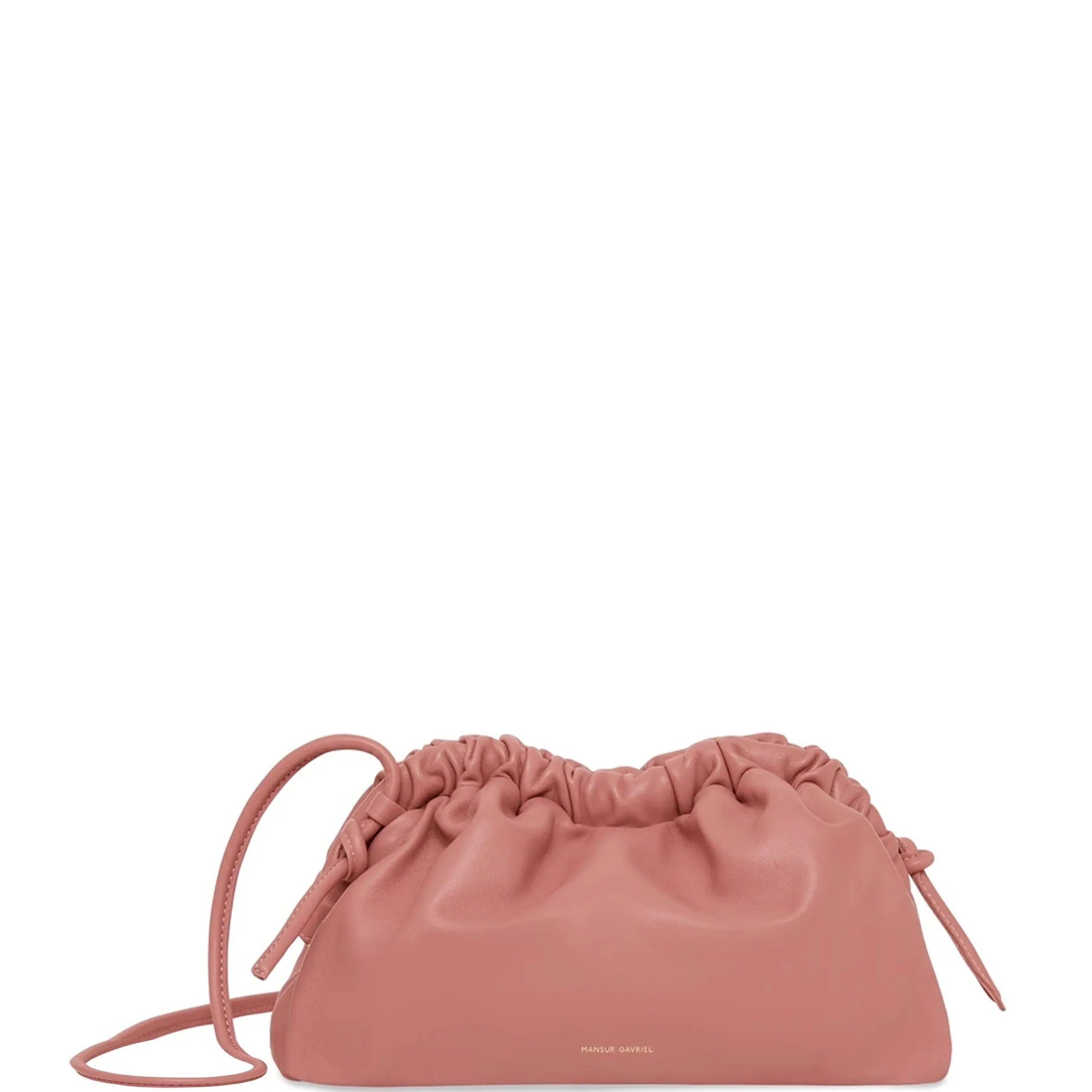 Cloud Clutch Mini Lambskin, Blush