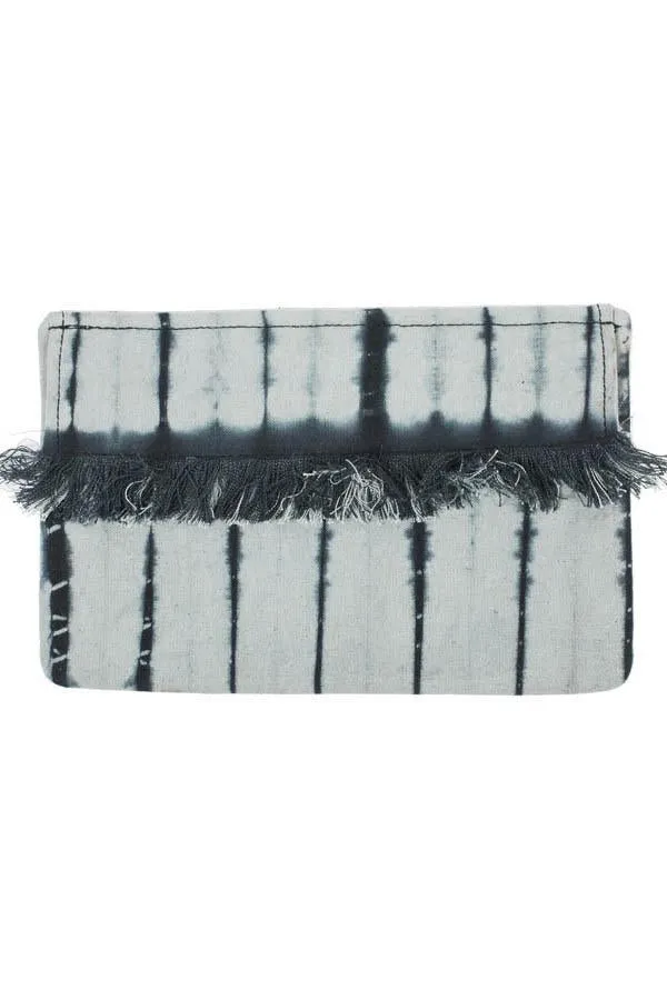 Convertible Tie-dye Clutch and Belt Bag