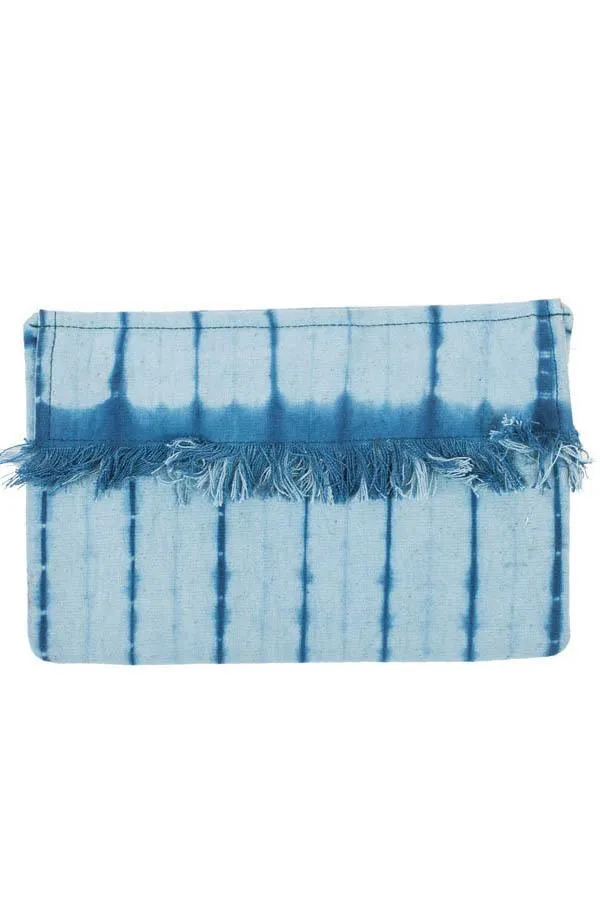 Convertible Tie-dye Clutch and Belt Bag