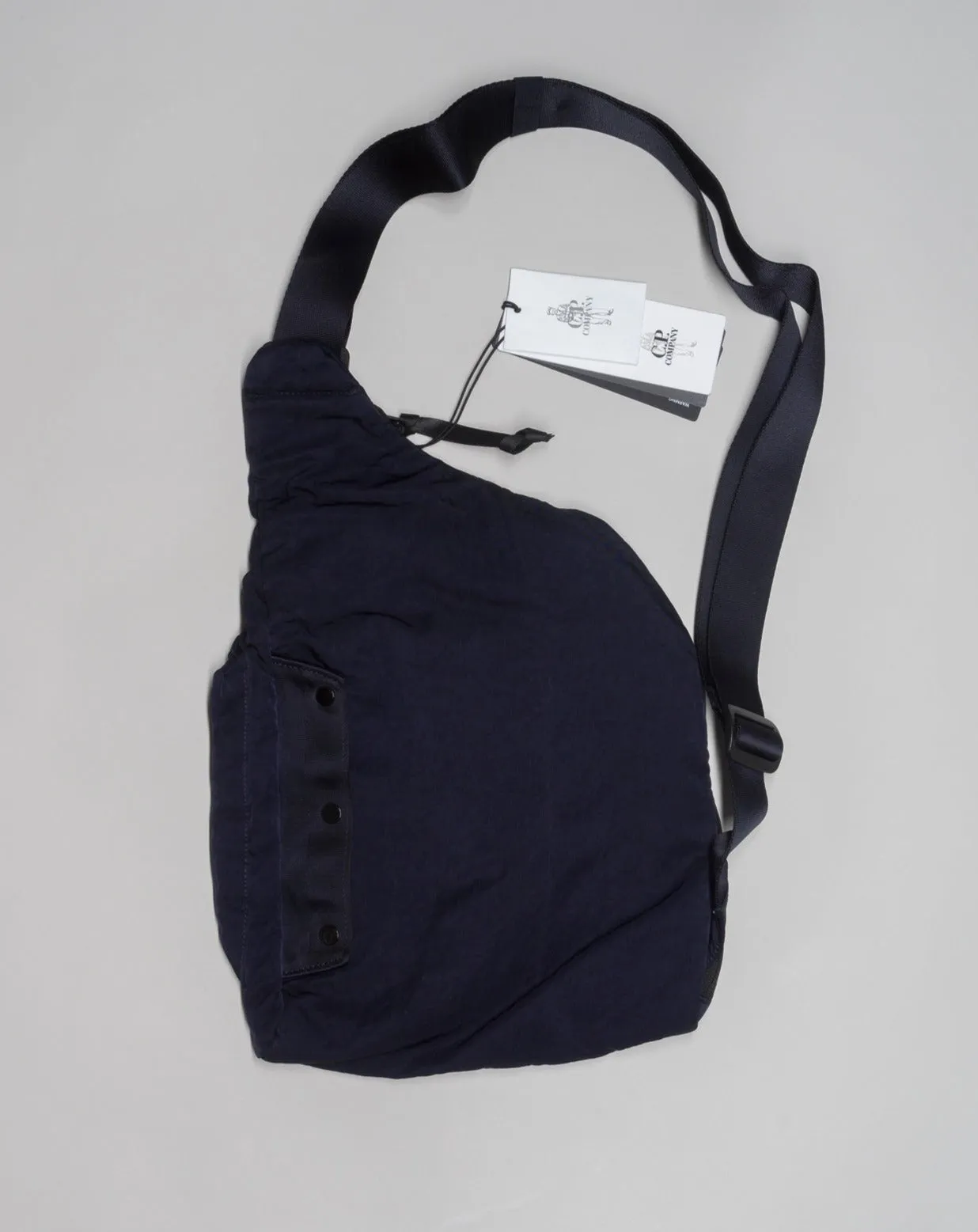 C.P. Company Nylon B Single Strap Rucksack / Total Eclipse