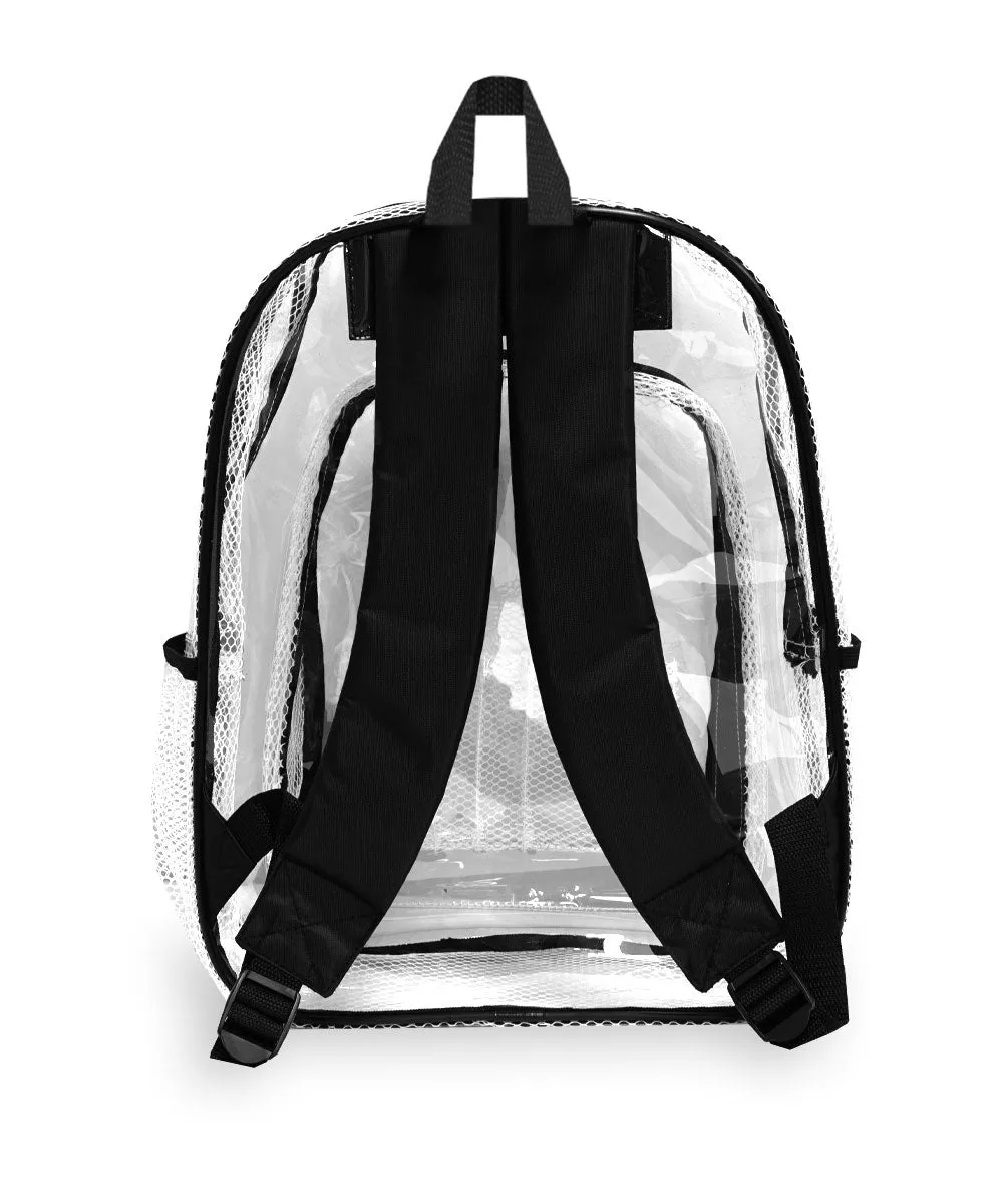 EVEREST HEAVY DUTY CLEAR BACKPACK STANDARD