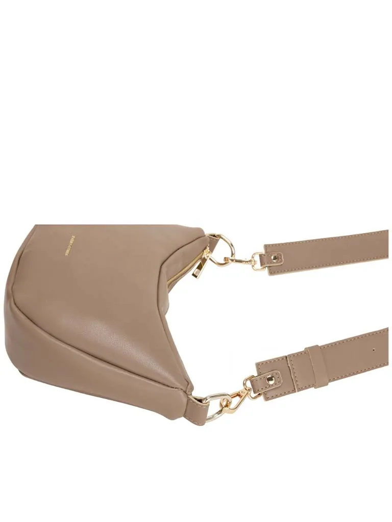 Every Other Slouchy Cross Body Bag - Taupe