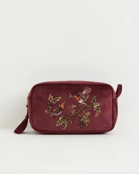 Fable - Velvet Pouch - Robins