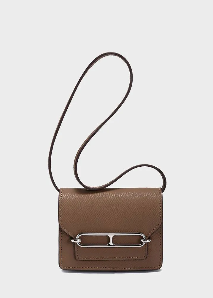 Genuine Leather Mini Crossbody Bag