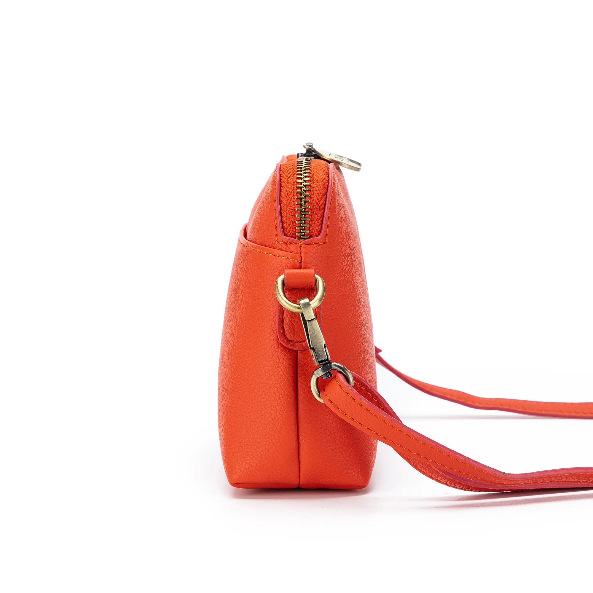 Harlow Orange Small Crossbody