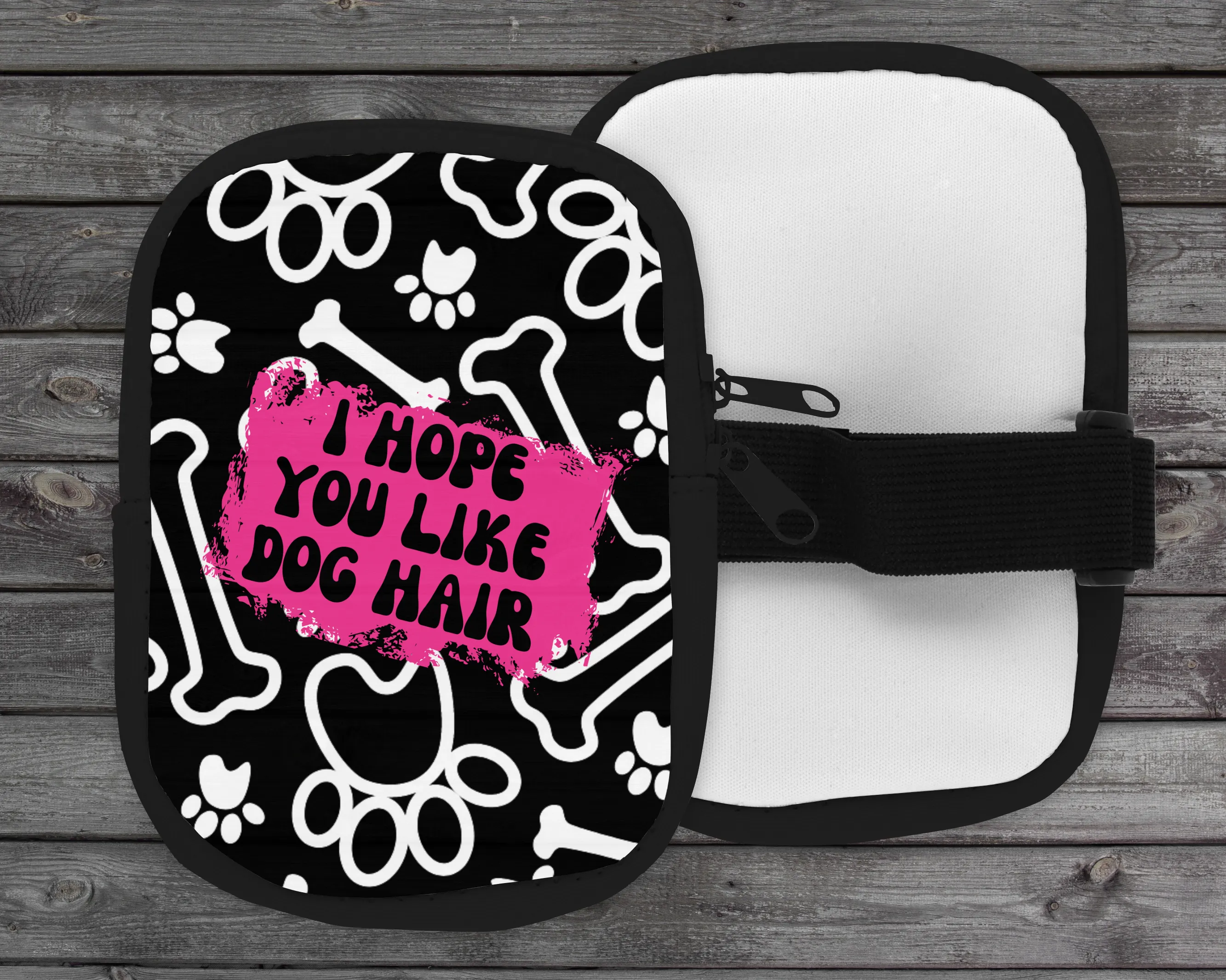 I Hope You Like Dog Hair Zippered Pouch/Bag For 40oz Tumbler