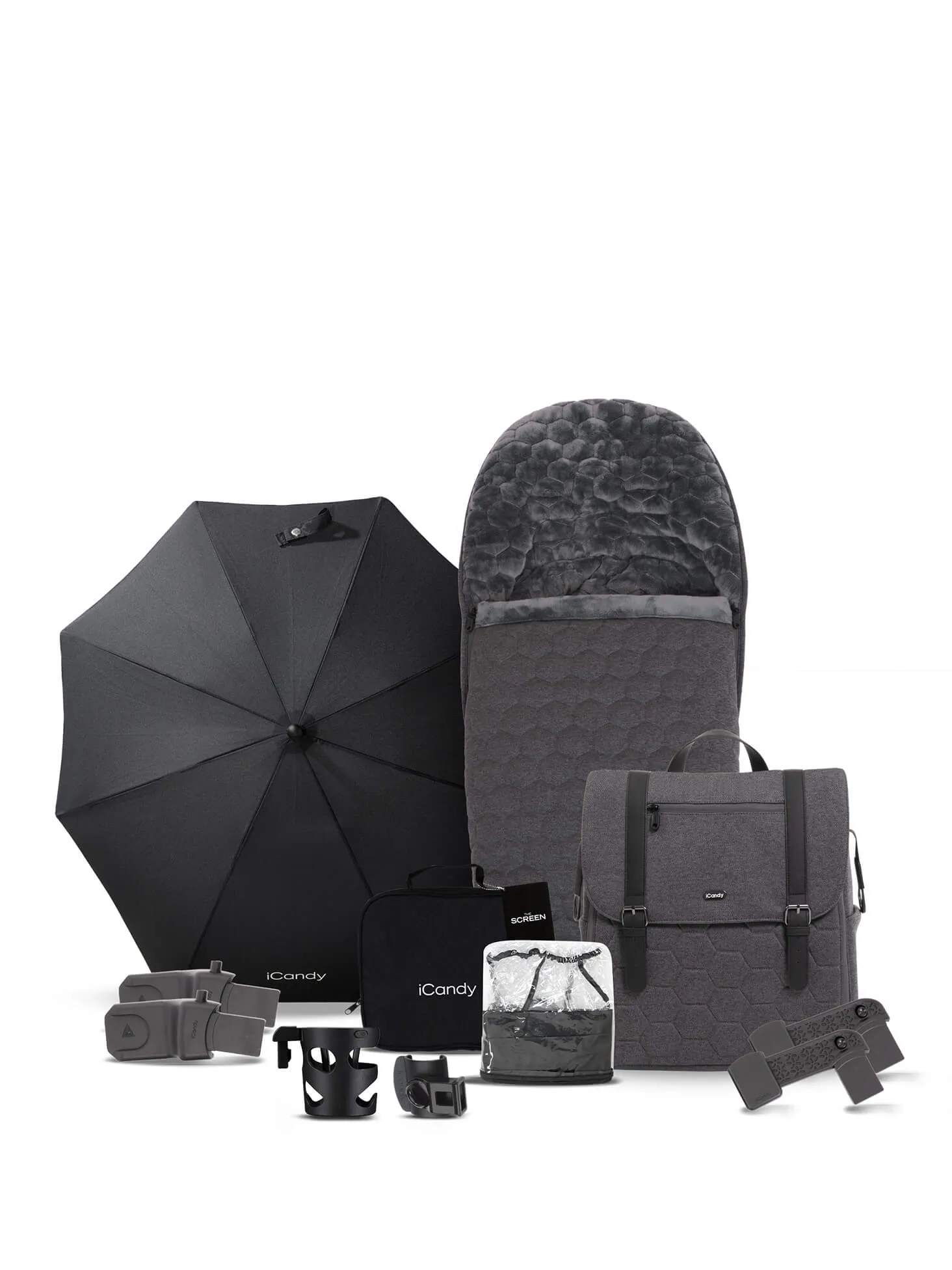 iCandy Core Pebble 360 PRO Complete Travel System - Dark Grey