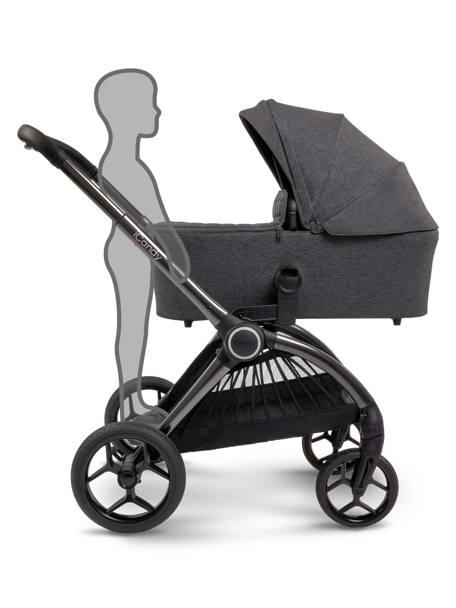 iCandy Core Pebble 360 PRO Complete Travel System - Dark Grey