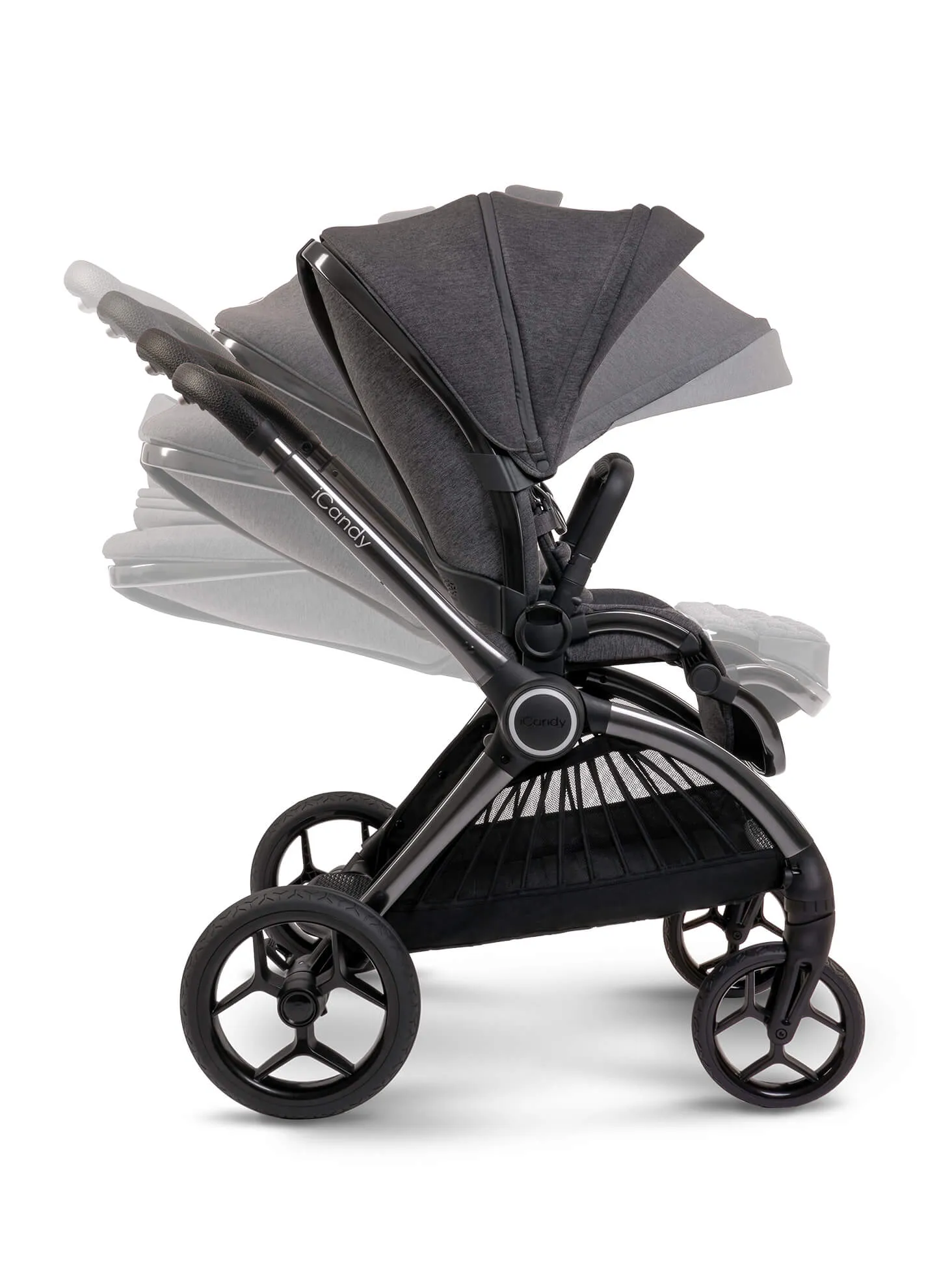 iCandy Core Pebble 360 PRO Complete Travel System - Dark Grey