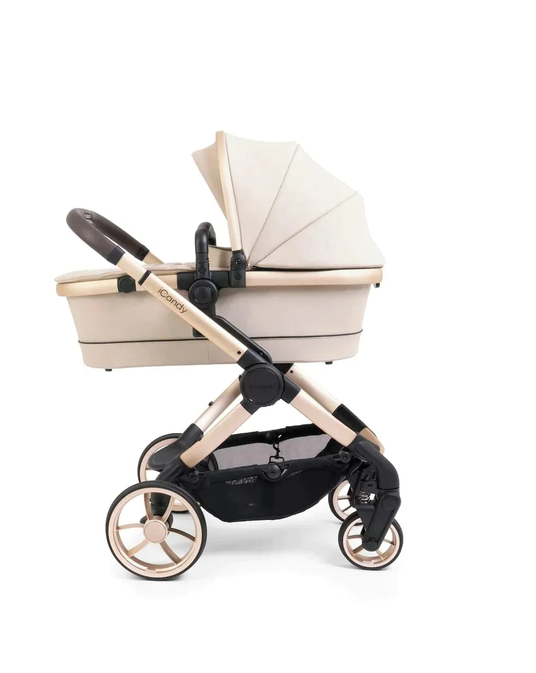 iCandy Peach 7 Maxi Cosi Pebble 360 PRO Complete Travel System Bundle - Biscotti