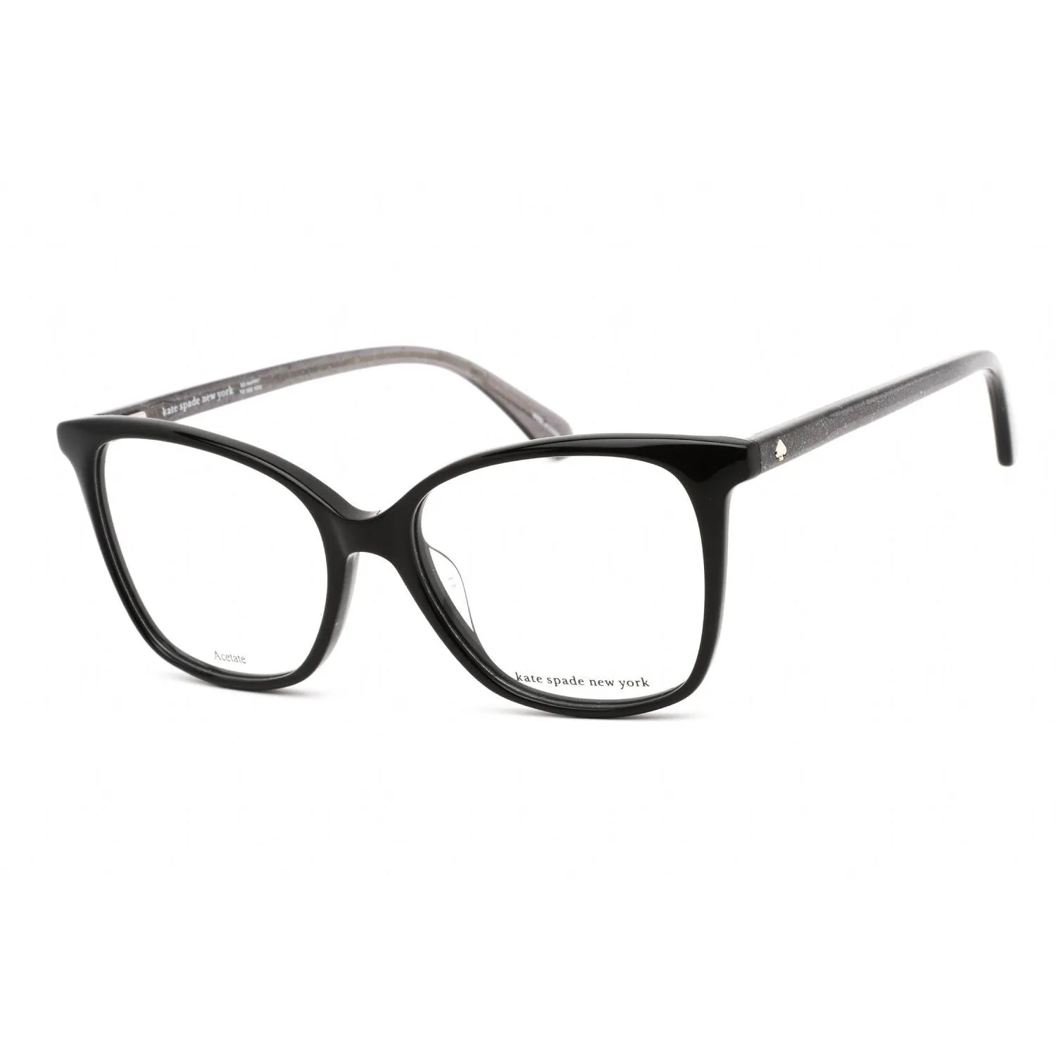 Kate Spade DARCIE Eyeglasses BLACK / Clear demo lens