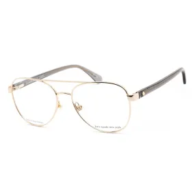 Kate Spade TALULAH Eyeglasses Gold Grey / Clear Lens