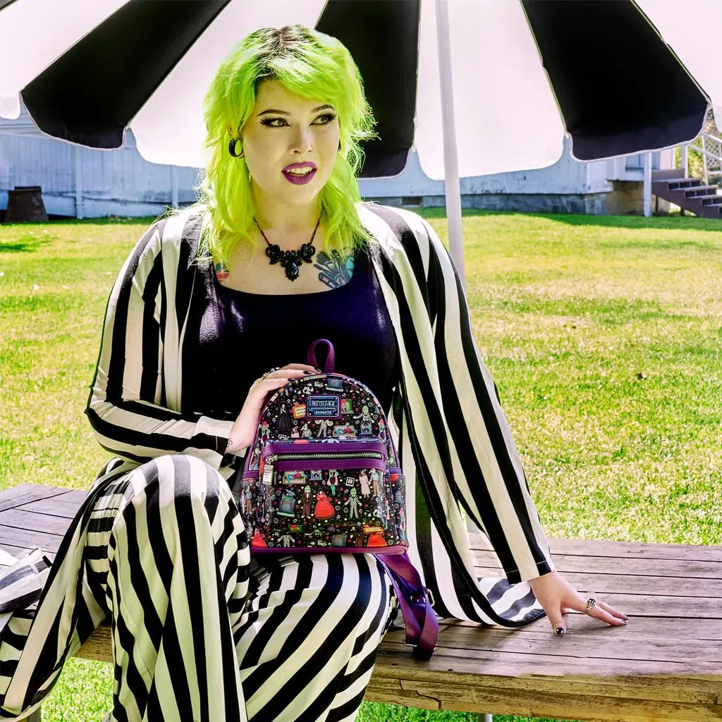 Loungefly | Beetlejuice Icons Mini Backpack