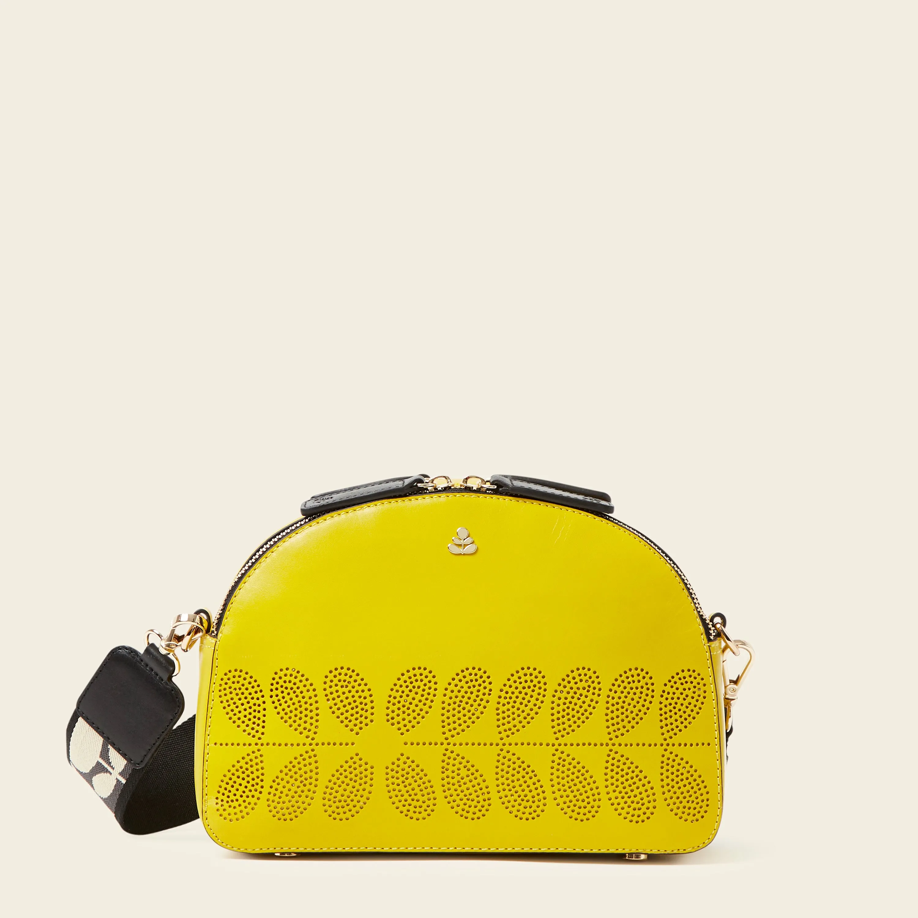 Luna Crossbody - Daffodil Punched Flower