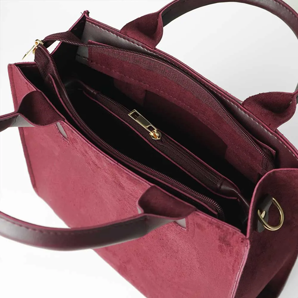 Maroon Micro Ladies Tote bag  563