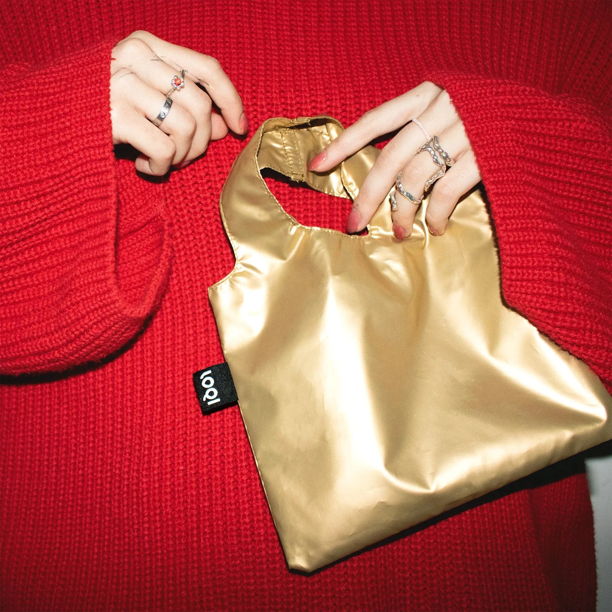 Metallic Gold Mini Bag