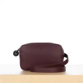 Micro Belt Bag in Merlot