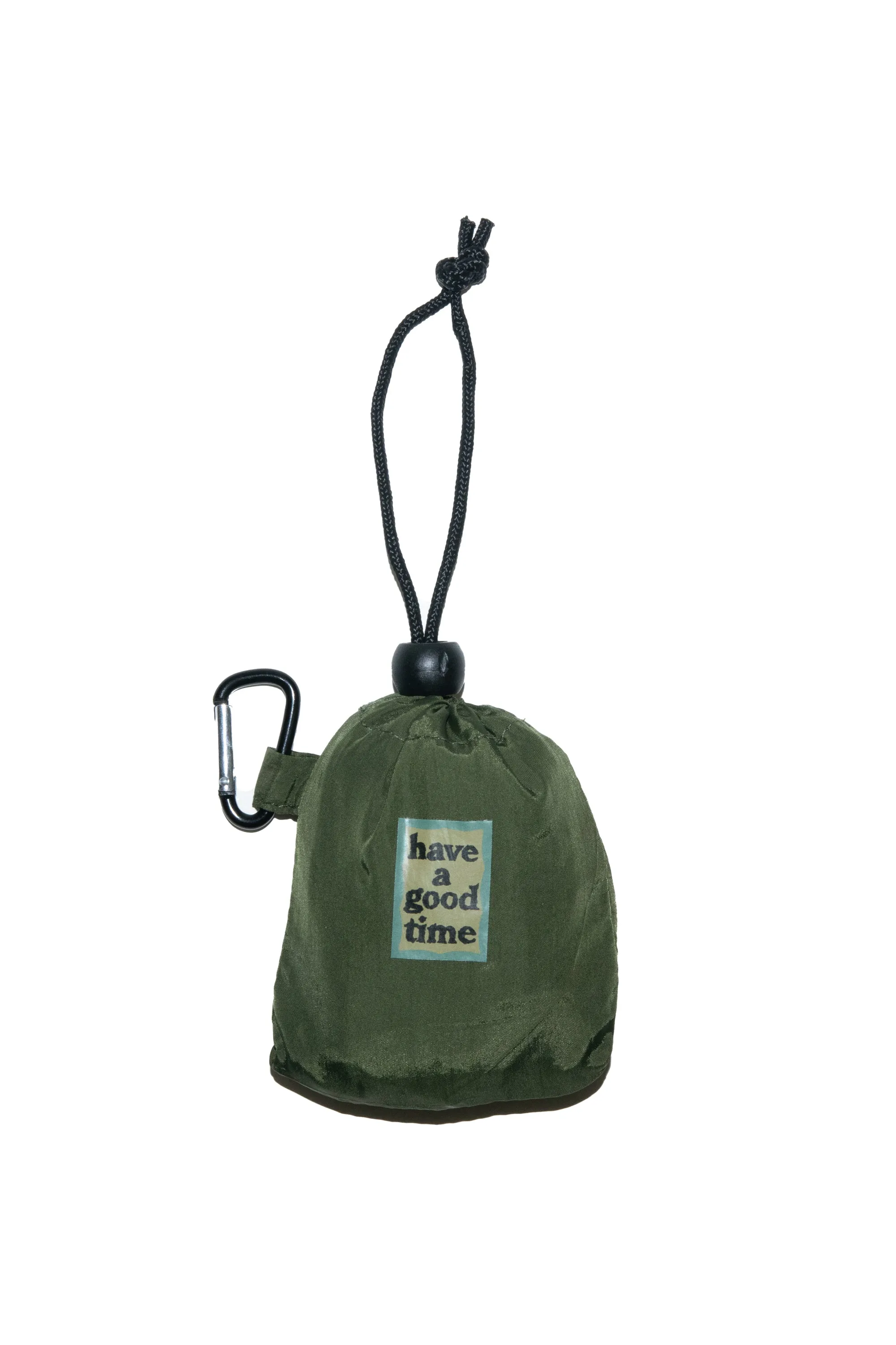 MILITARY FRAME POCKETABLE ECO BAG MILITARY GREEN