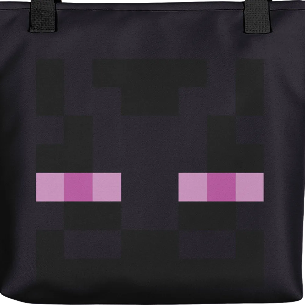 Minecraft Enderman Eyes Premium Tote Bag