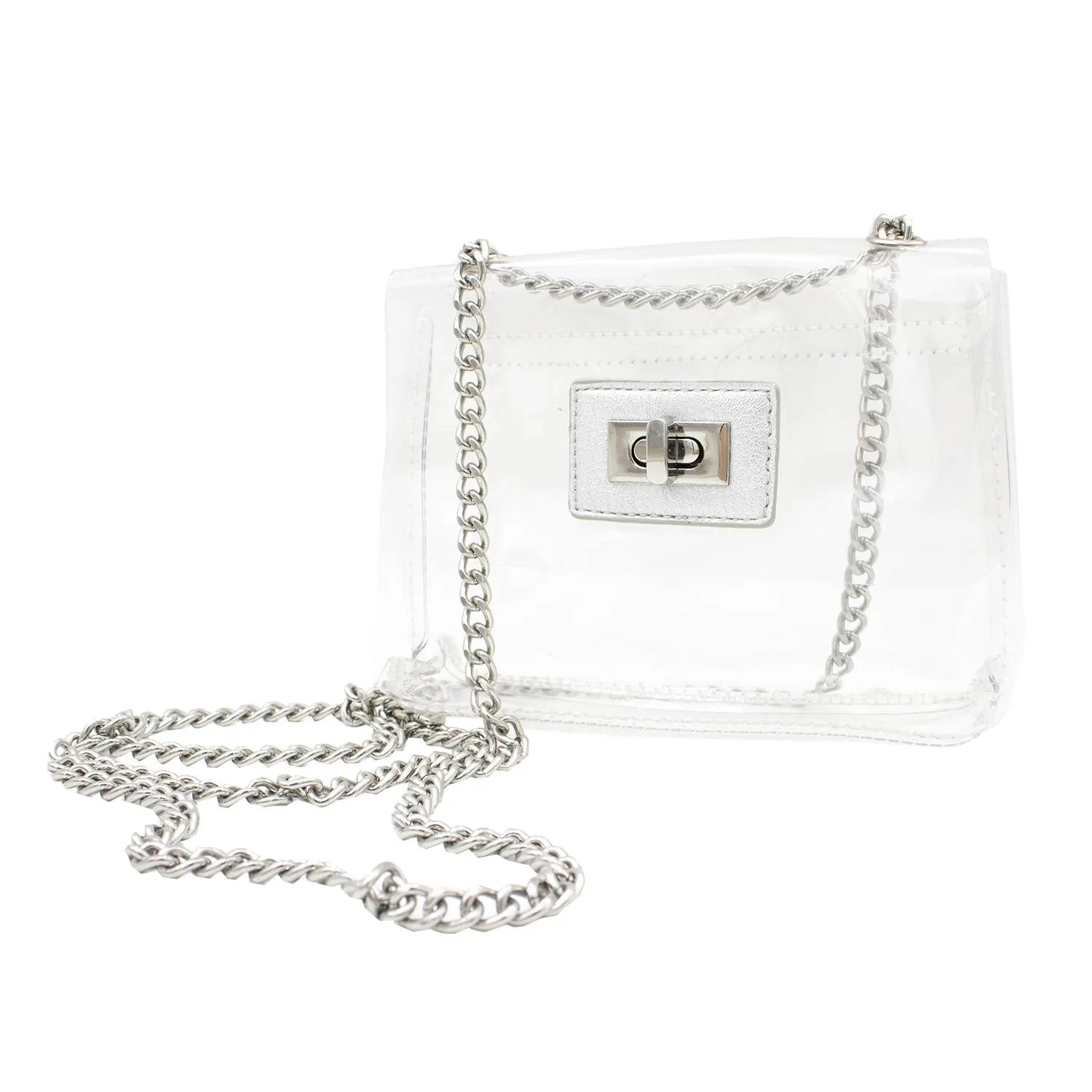 Mini Convertible Crossbody - Clear PVC