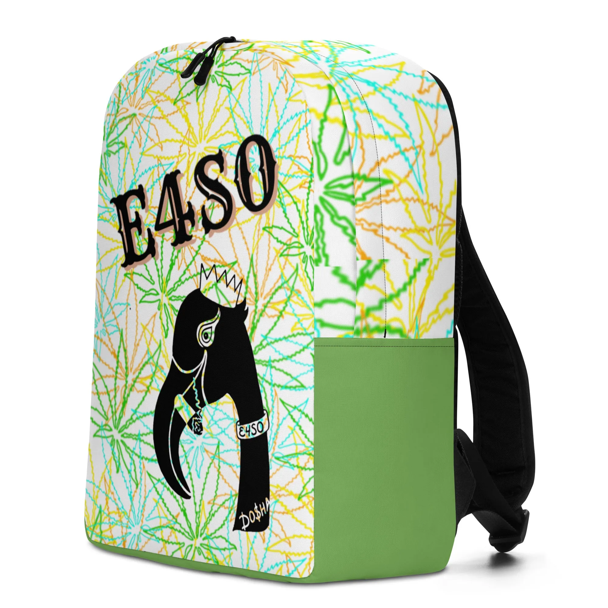 Minimalist Yellow Leaf E4SO Backpack