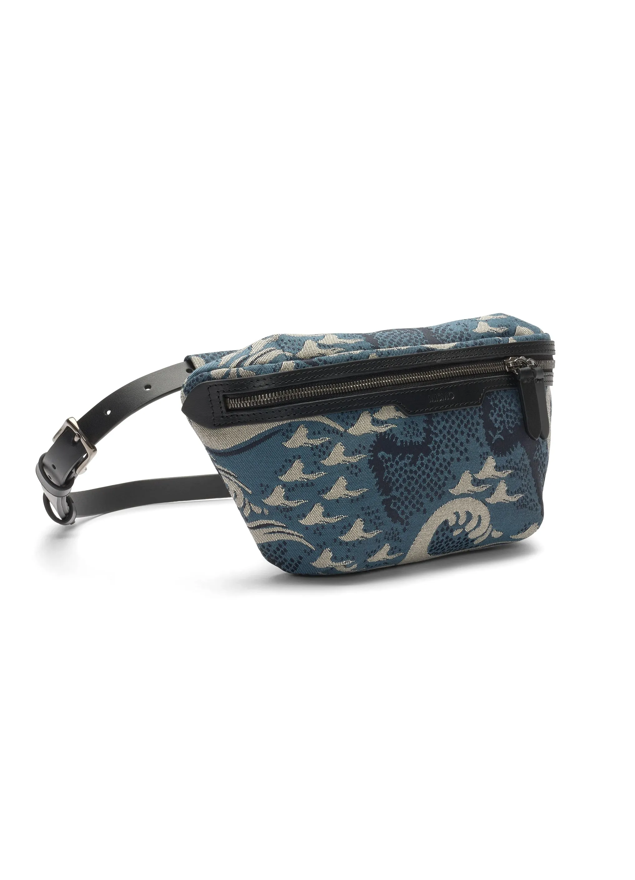 M/S BELT BAG | Ocean Jacquard/Black