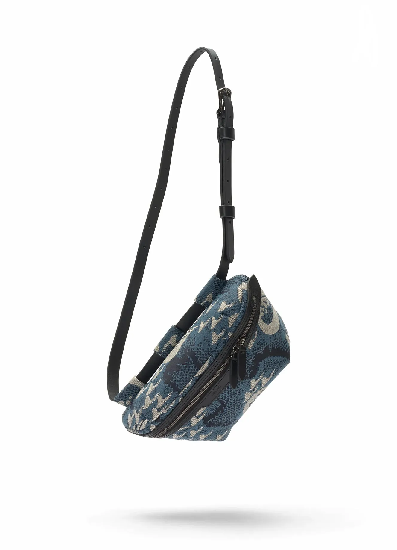 M/S BELT BAG | Ocean Jacquard/Black