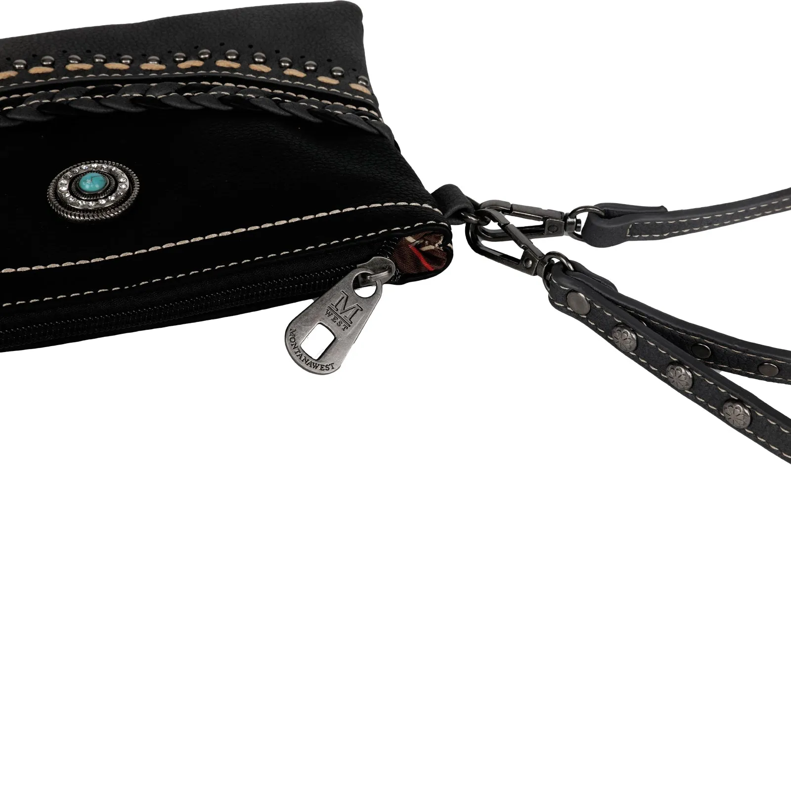 MW1107-181 Montana West Concho Collection Clutch/Crossbody