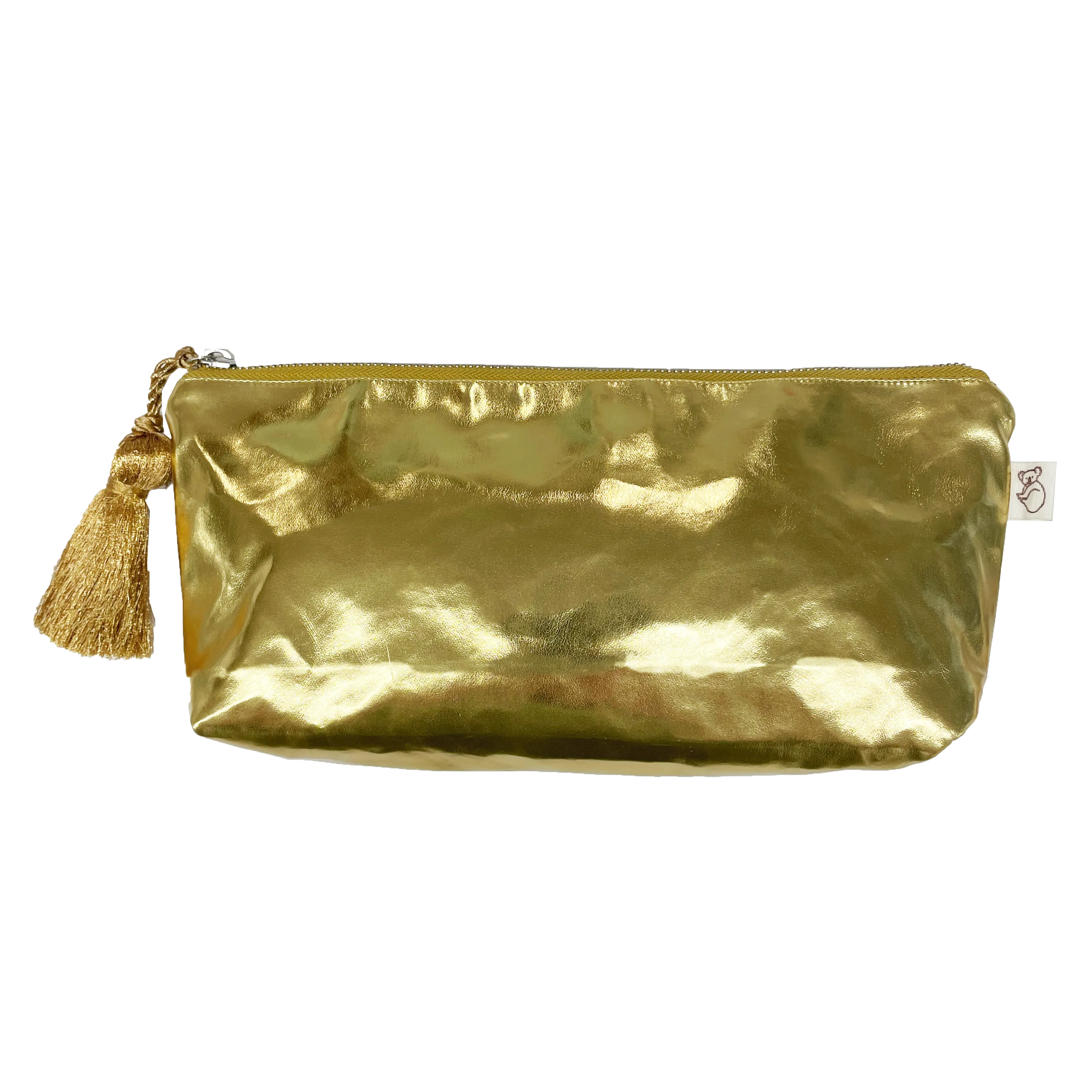 NEW!  Gold Metallic Hold Me Clutch