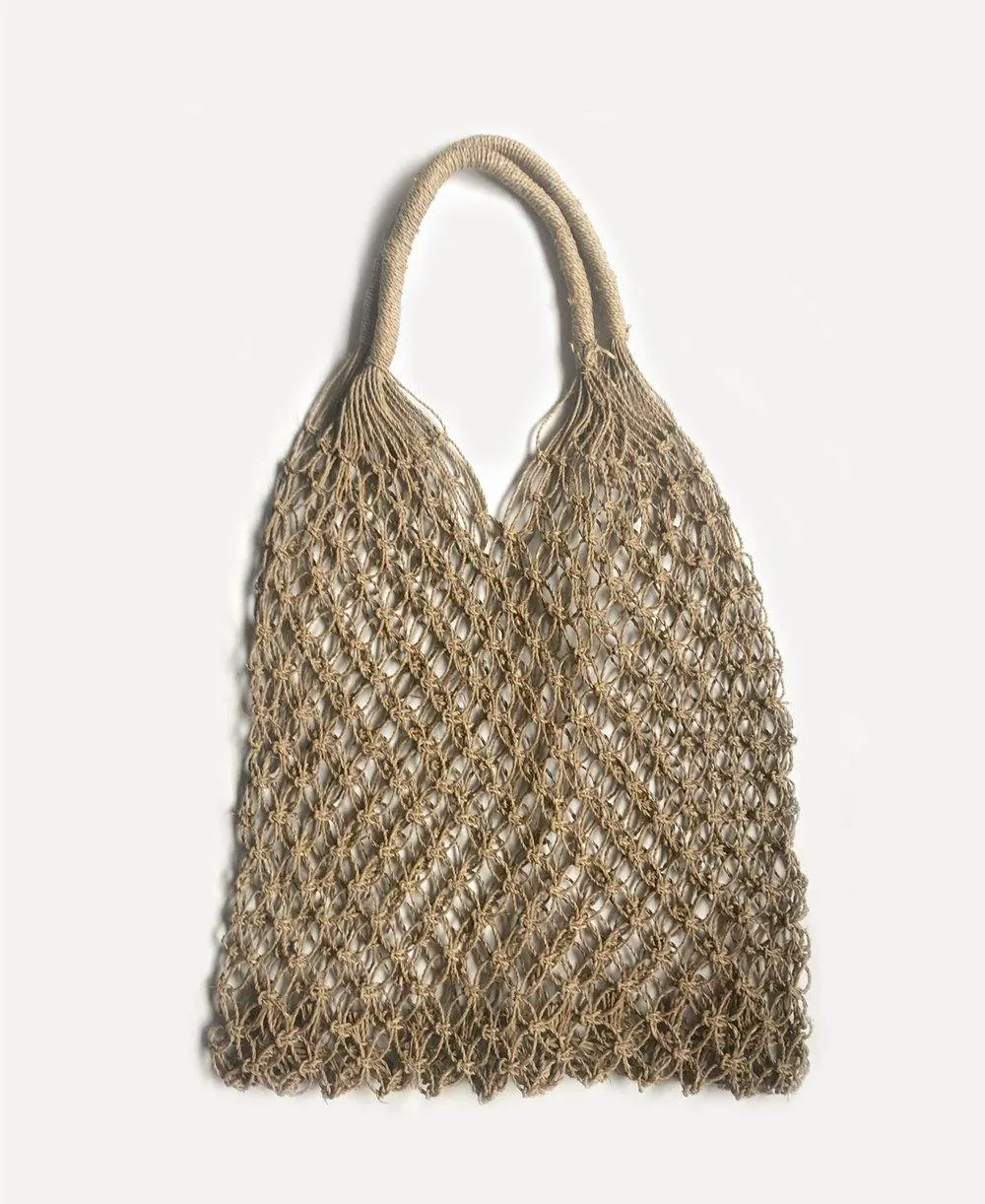 Open Weave Tote Bag