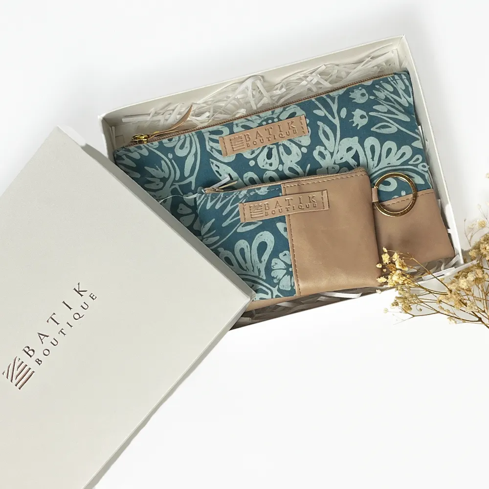 Organizer Gift Set - Teal Ukir