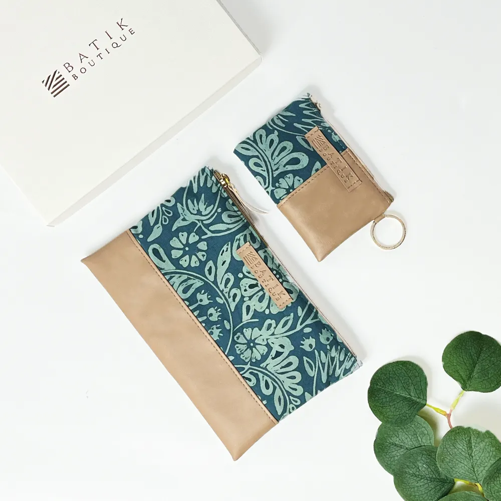 Organizer Gift Set - Teal Ukir