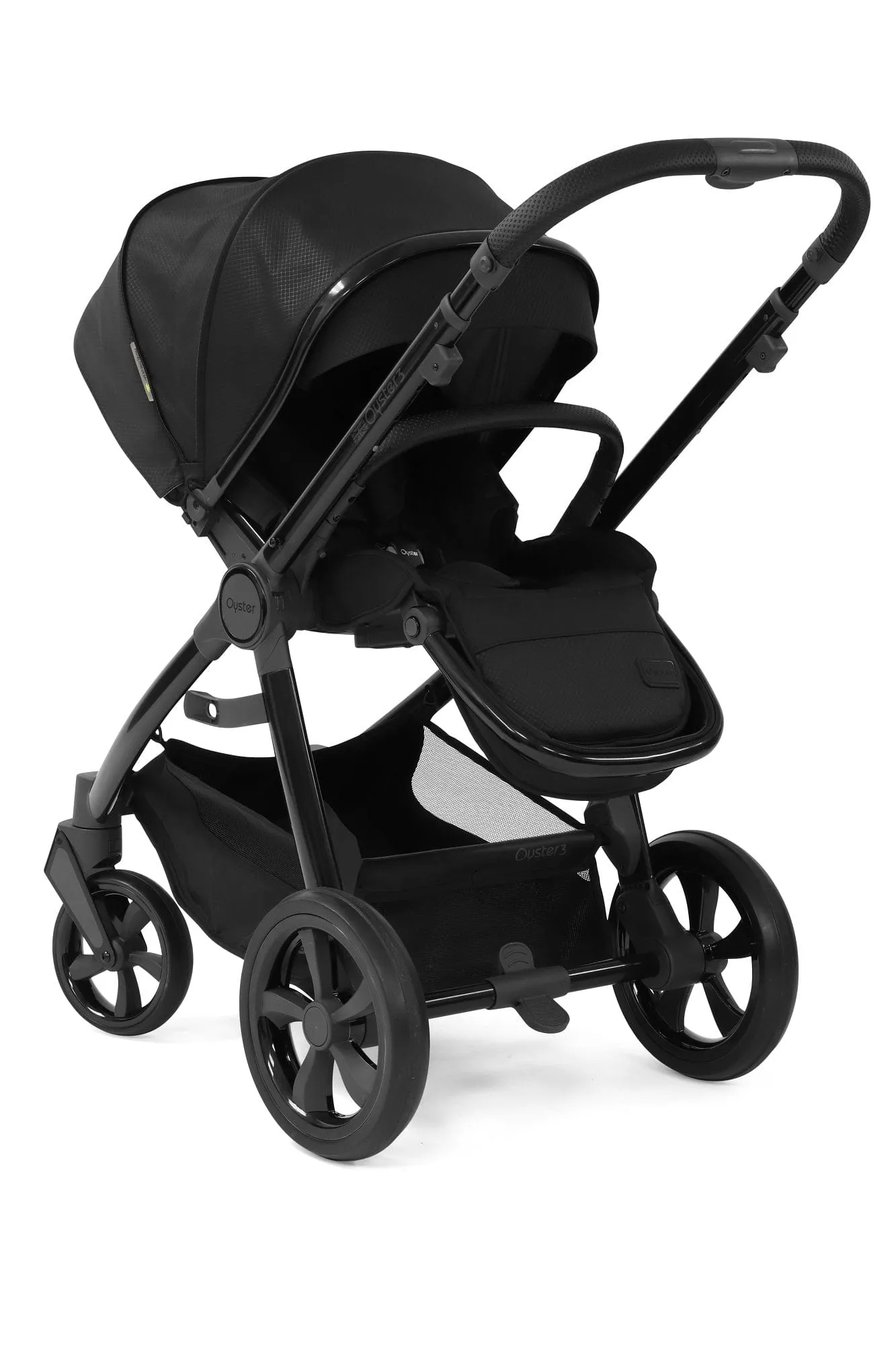 Oyster 3 Special Edition Pushchair and Carrycot Bundle - Onyx